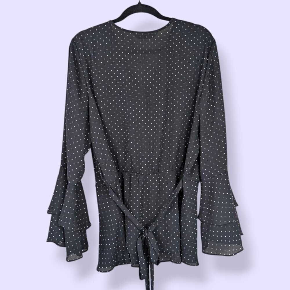 Bianca Nygard Flowy Polka Dot Blouse - Picture 6 of 7
